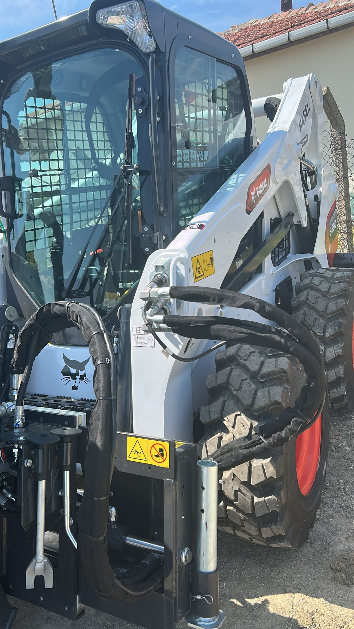 Bobcat S650 ve Hızlı Değiştirici Bağlantı