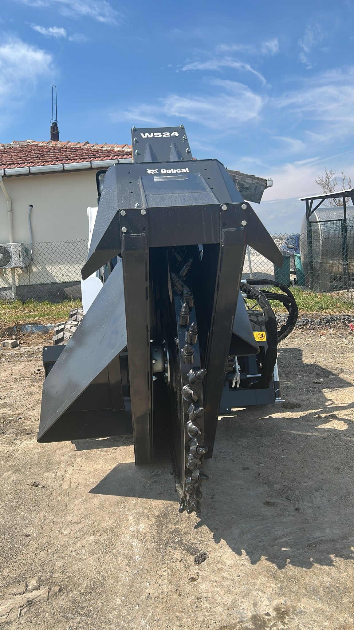 Bobcat WS24 Trencher (Kanal Kazma Ataşmanı)