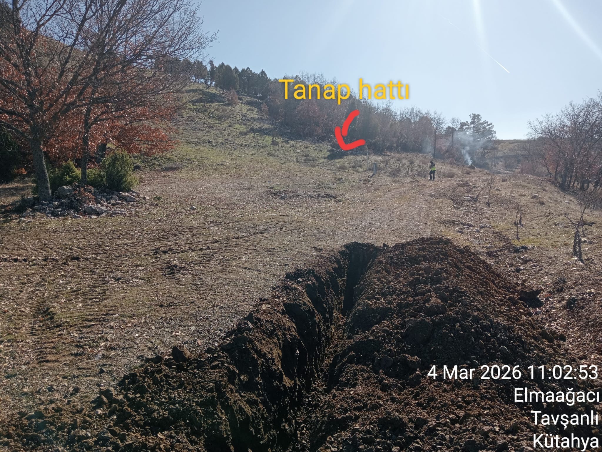 TANAP Hattı Geçişi - Kütahya