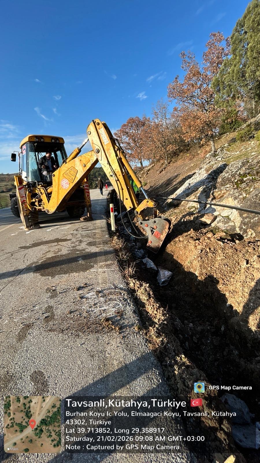 Yol Kenarı Kazı Çalışması