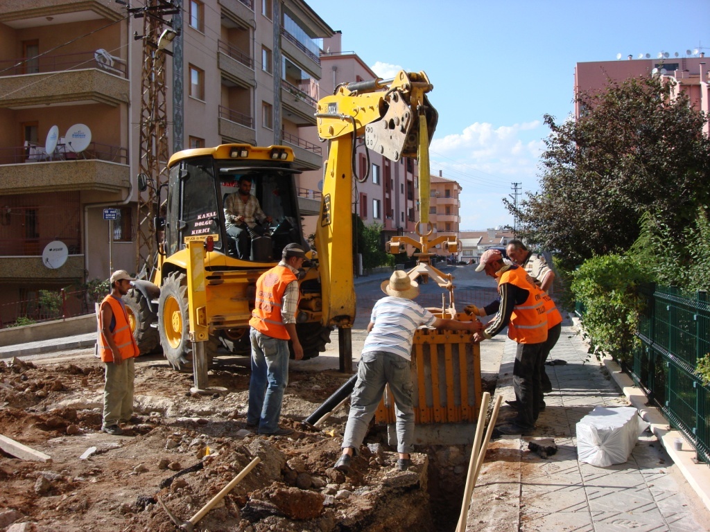 Şehir içi altyapı ekibi