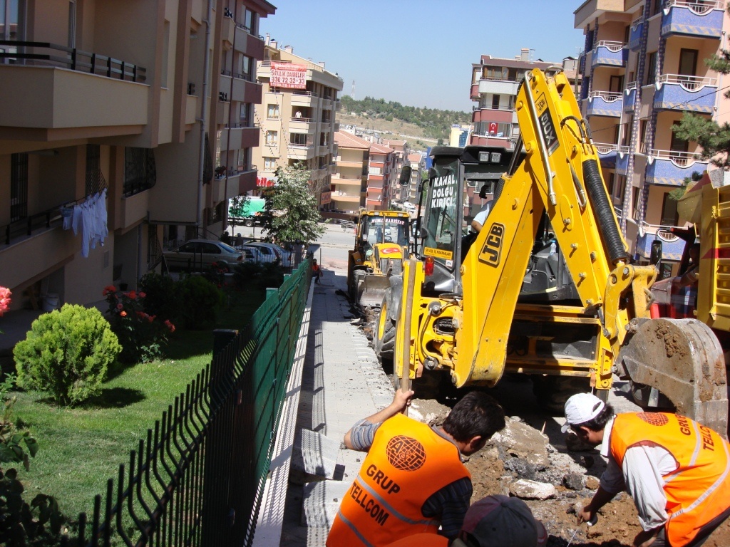 Konut Bölgesi Fiber Altyapısı